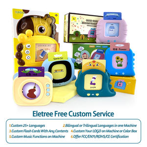 Enfants d'âge préscolaire nouvel apprentissage <span class=keywords><strong>anglais</strong></span> serbe vue mots jeux parler cartes Flash Machine éducative - Product Image 2