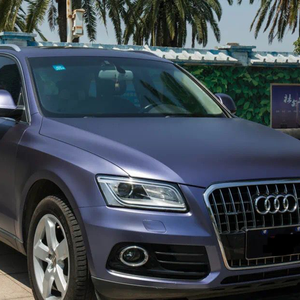 Adesivo per carrozzeria autoadesivo in metallo elettrico-ottico opaco blu notte antigraffio pellicola avvolgente in vinile - Product Image 5