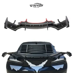factory outlet ZL1 Carbon Fiber Rear Wing Spoiler for Chevrolet Camaro RS Coupe 2-Door 2016-2019