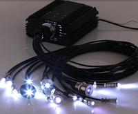 Kit de luces de techo de estrella de fibra óptica Diy para sala de sauna
