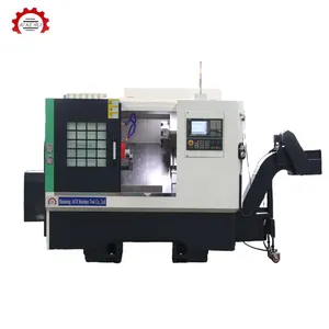 Hướng Dẫn Tuyến Tính CNC Slant Giường Tck6350 Tự Động CNC Slant Giường Máy Tiện Tháp Pháo Công Cụ Slant Giường CNC Máy Tiện