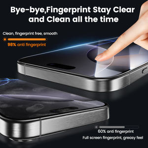 ฟิล์มกันรอยหน้าจอโทรศัพท์มือถือแบบใส HD ติดตั้งง่าย ไม่ต้องใช้กาว ไม่ต้องตั้งศูนย์  ลดราคาพิเศษ - Product Image 3