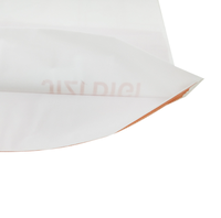 Sac d'emballage pour vêtements personnalisé, respectueux de l'environnement, avec cordon de serrage et fermeture éclair