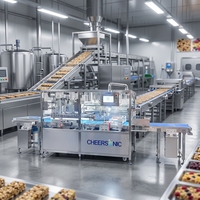 Machine de découpe ultrasonique pour ligne de production, coupe nette pour barres céréalières, barres d'avoine, barres de fromage et barres de chocolat