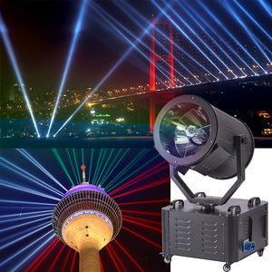 Reflector LED RGBW de 7000W con Rotación <span class=keywords><strong>para</strong></span> Exteriores, Faro, Azotea de Hotel, con Control Remoto, Alta Potencia, Penetración de Niebla - Product Image 1