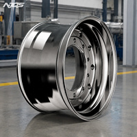 NJQS - Vente directe d'usine de roues - Jantes en aluminium 22,5 pouces - Jantes en aluminium de haute qualité 11r24,5 - Vente chaude - Alcoa Truck