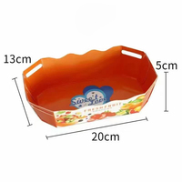 Toowin emballage boîte d'emballage respectueuse de l'environnement fraise cerises raisin garder fruits frais assiette papier affichage boîte d'emballage