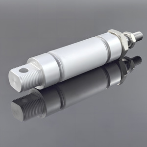 กระบอกลมขนาดเล็ก Baocn รุ่น Mbl 25 25sga ทำจากอลูมิเนียมอัลลอยด์ แบบสองทาง พร้อมหัวแม่เหล็ก - Product Image 3