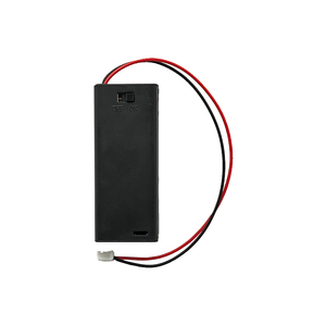 OKY6008-5 2 AAA Battery Storage <b>case</b> Box with On/off <b>Switch</b> JST Connector - Product Image 3