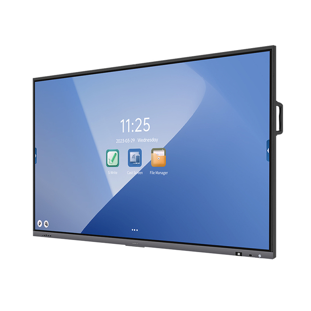 GAOKE Interactive Flat Panel Infrared Model A9 4K Android 13 Multi Touch Screen Smart Board Support Windows System