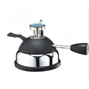 咖啡虹吸管微型燃烧器不锈钢精致气体燃烧器，用于咖啡制作