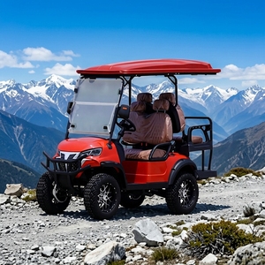 Carrito de Golf Elevado de 4 Plazas con Motor de Litio de 60V y CA, Alta Capacidad de Subida, Certificado CE, Personalizado, de 4 Ruedas, para Caza - Product Image 1