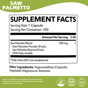 Supplément Saw Palmetto de logo privé de ventes directes d'usine, extrait et poudre de composé d'acides gras de capsule de palme de scie pour les hommes - Product Image 3