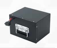 Batterie au lithium LiFePO4 LongKun 24V 36V 48V 50Ah 100Ah, pack de batteries rechargeable portable avec boîtier métallique pour robot AGV, chariot de golf, OEM