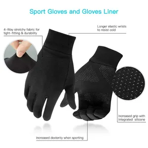 <b>Top</b> Quality Winter <b>Thermal</b> Outdoor Daily Anti Slip Touch Screen Sport Fishing Bicycle Camping Gloves Customize Logo Wholesale - Product Image 5