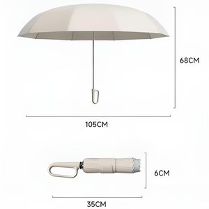 Wholesale Promotional 3 Folding Automatic <b>Umbrella</b> for Rain <b>Windproof</b> Sun Parasol <b>Umbrella</b> Custom <b>Umbrella</b> With Logo - Product Image 3