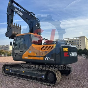 รถขุดตีนตะขาบฮุนได HX220HD มือสอง และรถขุดตีนตะขาบฮุนได 220lc 220lc-9s มือสองคุณภาพสูงสำหรับขาย - ชั่วโมงการทำงานต่ำ - Product Image 5