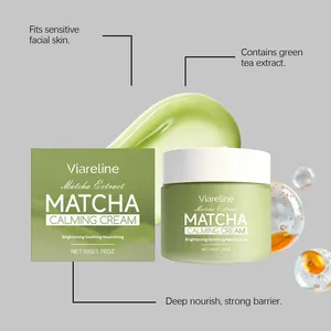 Groothandel Gezichtsverzachtende Huidverzorging Multi-Skin Whitening Dagcrème Antioxidant Matcha Gezichtscrème - Product Image 2