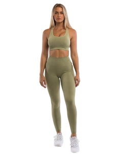 ชุดเลกกิ้งแบบแนบเนื้อสำหรับเล่นโยคะชุดเล่นยิมบราเปิดหลังกางเกงแนบเนื้อมาใหม่ - Product Image 4