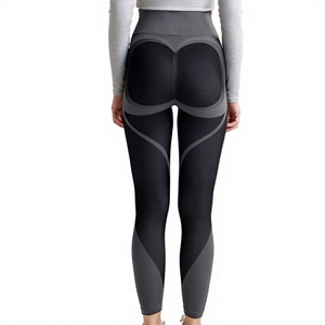 Best Women's High Waist Seamless Leggings & Yoga Tights-Customizable Spandex <b>Blend</b> for Gym Running & Fitness - Product Image 3