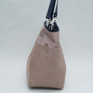 Double-sided Reversible Women's Monogram Print Tote <b>Bag</b> Large Capacity Water-resistant Nylon Shoulder <b>Bag</b> for <b>Work</b> Travel Daily - Product Image 4