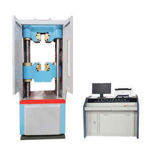 Bestpreis Xinguang 100kN 300kN 600kN Elektrohydraulische Servo-Universalprüfmaschine 0,5 Niveau Genauigkeit 380V 1 Jahr Garantie - Product Image 3