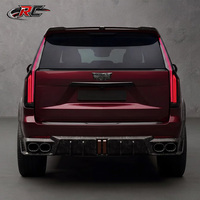 Pour Cadillac Escalade-V (MY2026) : Kit carrosserie en fibre de carbone sèche style MSY (inclut les pare-chocs, le capot et les jupes latérales).