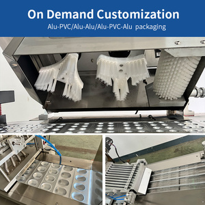 Spazzolino automatico elettrico macchina confezionatrice carta Blister Card Packer per cancelleria e articoli da toeletta - Product Image 3