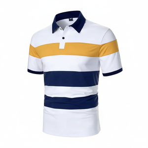 เสื้อโปโลผู้ชายรุ่นใหม่สุดเทรนดี้ ดีไซน์เรียบหรู คุณภาพเยี่ยม สวมใส่สบาย เหมาะสำหรับฤดูร้อน - Product Image 1