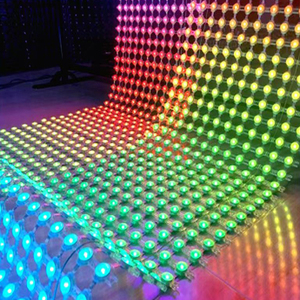 40mm <strong>Mesh</strong> Screen Entertainment Lighting Smart <strong>Led</strong> <strong>Pixel</strong> Point DMX <strong>Supplier</strong> - Product Image 1