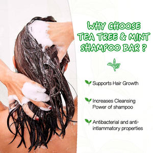 Barra <span class=keywords><strong>de</strong></span> champú para el cabello, champú sólido, aceite <span class=keywords><strong>de</strong></span> <span class=keywords><strong>menta</strong></span>, aceite <span class=keywords><strong>de</strong></span> árbol <span class=keywords><strong>de</strong></span> té, productos para el cuidado del cabello, champú <span class=keywords><strong>de</strong></span> <span class=keywords><strong>menta</strong></span> <span class=keywords><strong>de</strong></span> árbol <span class=keywords><strong>de</strong></span> té, barra <span class=keywords><strong>de</strong></span> jabón - Product Image 6