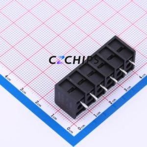 DBT50-6.35-6P-BK-P Barrier Terminal Block Through hole Component (THT),P=6.35mm Connector - Product Image 2