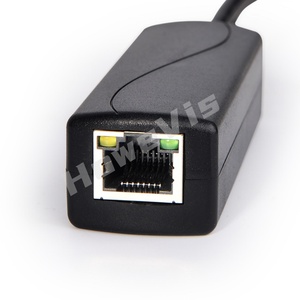 Разветвитель HOWEVIM, 12 В, Rj45, преобразователь 48 В, вход питания 802.3Af, разветвитель и инжектор 12 В - Product Image 2
