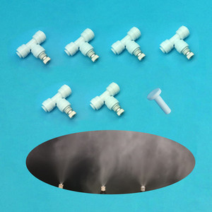 Kit de Pulverizador de Baja Presión de 6 Metros, 6 Piezas, Sistema de Atomización con Conexión Rápida para Enfriamiento y Humidificación en Exteriores - Product Image 4