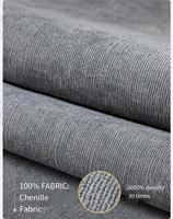 Housse de canapé en chenille antidérapante de haute qualité, style européen, lavable en machine, taille personnalisée pour canapé sectionnel, fauteuil, chiens