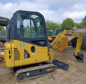 รถขุดตีนตะขาบ Komatsu PC20MR 2 ตัน มือสองคุณภาพพรีเมียม ได้รับการรับรองมาตรฐาน CE EMC สำหรับเครื่องยนต์ ปั๊มไฮดรอลิก Shimadzu รับประกัน 1 ปี ขุดลึกได้ - Product Image 2
