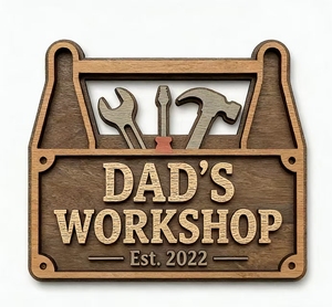 Decorazioni da Parete per la Festa del Papà, Souvenir in Legno, Regali per la Festa del Papà, Decorazioni in Legno per la Festa del Papà - Product Image 6