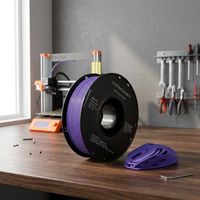 Filament d'imprimante 3D TINMORRY 1,75 mm, filament PETG écologique, PLA/ABS/PETG/ASA/TPU, 1 kg/rouleau, tiges en plastique ABS-PRO