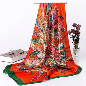 Écharpe en soie satinée 100 % soie de mûrier pour femme, collection automne-hiver, châle polyvalent en soie pour femme - Product Image 4