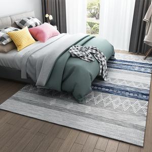 Alfombra Nórdica para Sala <span class=keywords><strong>de</strong></span> Estar, Moderna y Minimalista, Alfombra para Dormitorio, Sofá, Junto a la Cama, Estilo Marroquí, Cobertura Total, Hecha a Medida, Uso Doméstico, Geométrica - Product Image 4