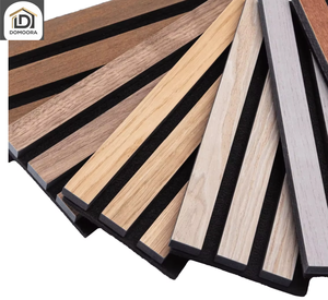 Panneau mural acoustique en MDF à haute densité, à coller, insonorisant, panneaux acoustiques en bois pour studio d'enregistrement, échantillon - Product Image 1