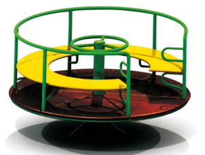 Sièges pivotants en plastique <span class=keywords><strong>pour</strong></span> enfants avec barrières, mini-carrousel <span class=keywords><strong>de</strong></span> maternelle, <span class=keywords><strong>jeux</strong></span> <span class=keywords><strong>de</strong></span> jardin extérieur, <span class=keywords><strong>aire</strong></span> <span class=keywords><strong>de</strong></span> <span class=keywords><strong>jeux</strong></span> commerciale - Product Image 1