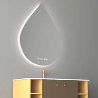 Infinity Espejo Armoire de salle de bain de luxe pour maquillage Grand miroir compact lumineux à LED pour appartement, hôtel, projet de coiffeuse