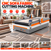 Mesin Pemotong Kain Pelapis CNC Otomatis dengan Pisau Digital untuk Produksi Furnitur