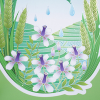 Flyers d'événement commerciaux écologiques personnalisés affiches en papier offset en carton ondulé pour la publicité d'entreprise