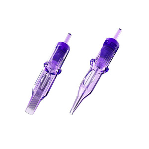 Agujas para Cartuchos de Tatuaje, 10/20 Piezas, Agujas Profesionales de Color Violeta, Suministros para Tatuaje, Microblading, <span class=keywords><strong>Microshading</strong></span>, Herramientas PMU - Product Image 6