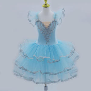 Tutú de Ballet Romántico para Niñas, Vestido Español Rojo para Mujeres Adultas, Vestido Largo de Tul Suave, Disfraces de Bailarina para Actuaciones - Product Image 1
