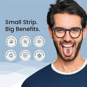 Ingrédients actifs OEM/ODM favorisant le métabolisme, probiotiques sans sucre en bandes orales pour adultes, pour la gestion du poids. - Product Image 4