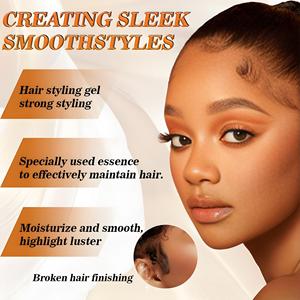 للبيع بالجملة شمع العسل جل جديلة للتحكم في الحواف وجديلة الجل لمدة 48 ساعة للنساء Frizzy - Product Image 5