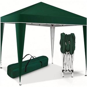 Parasol pliant personnalisé à quatre pieds pour le camping et les expositions, résistant aux intempéries, tente publicitaire - Product Image 2